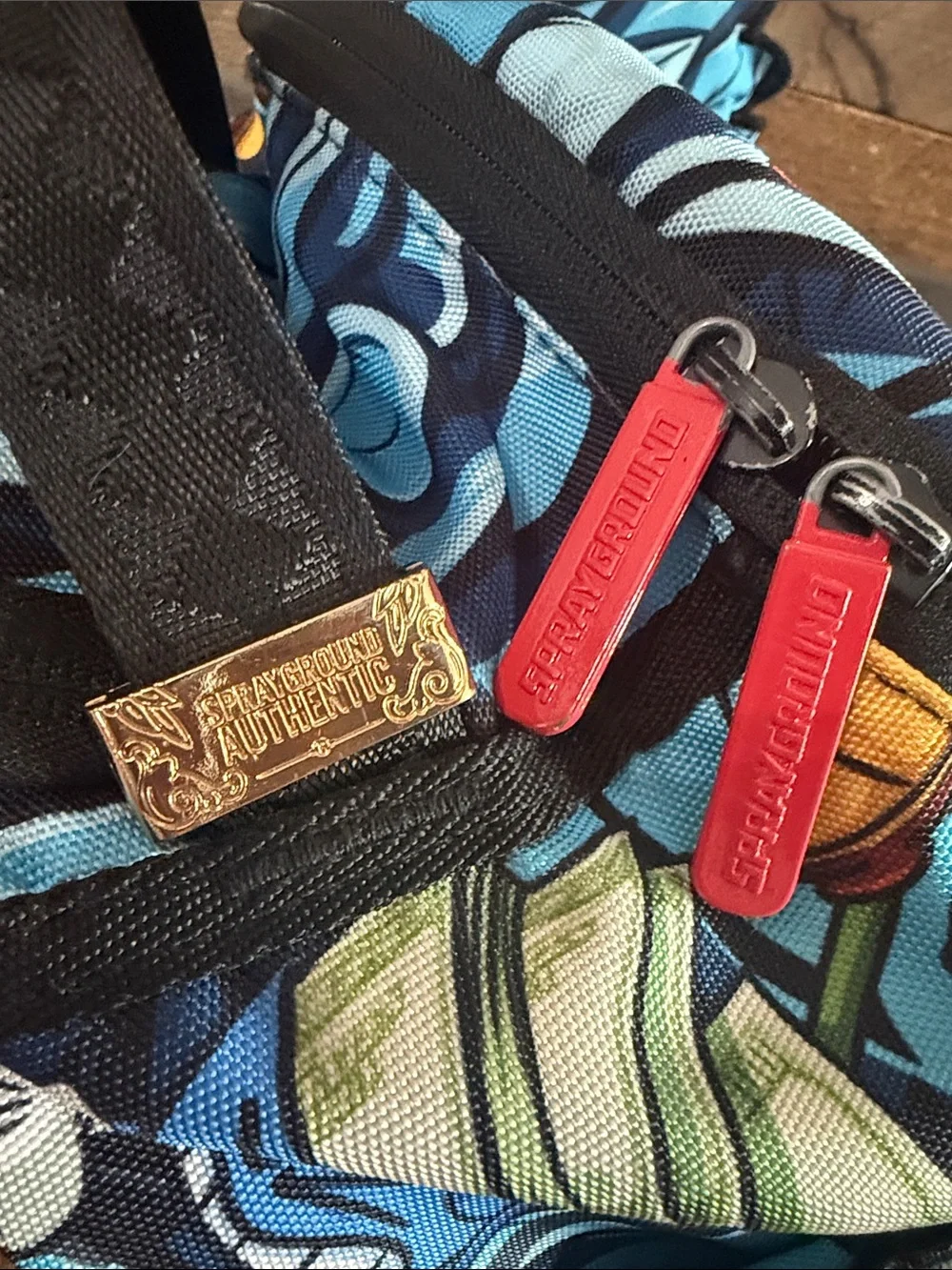 Sprayground Money Trees Shark Wings Limited Edition Backpack